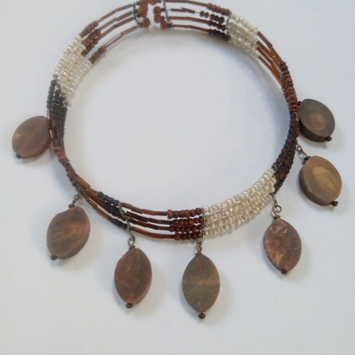 MNG choker used with charms and metal base, early 2000s