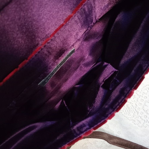 Marks & Spencer Per Una velvet handbag new, early 2000s