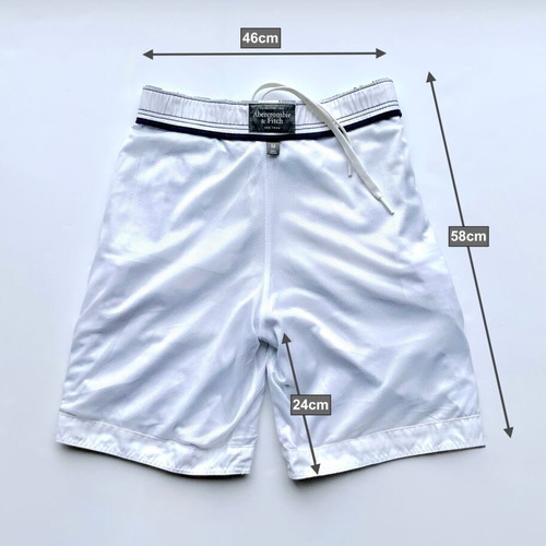 Abercrombie & Fitch Men's Swim Shorts Size M Like New Checkered