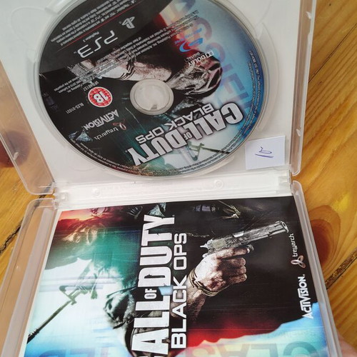 Call of Duty Black Ops PS3 game used, complete with manual