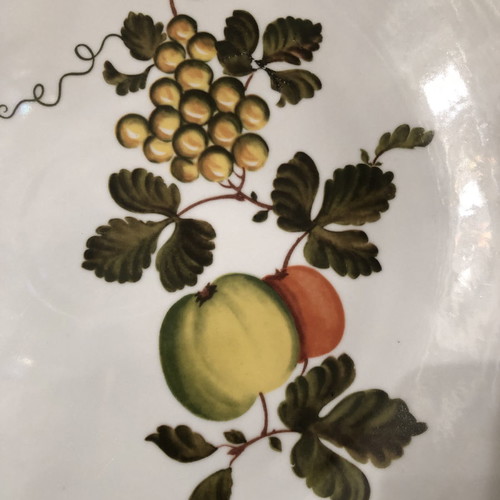 KAHLA serving platter used, porcelain 30cm, Germany