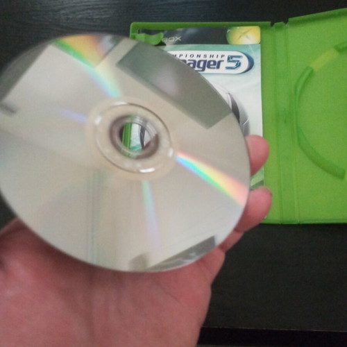 Xbox original Championship Manager 5 game