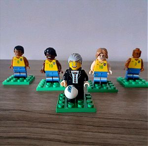 LEGO παίκτες ποδοσφαίρου.