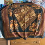 Scarves like new, multicolor