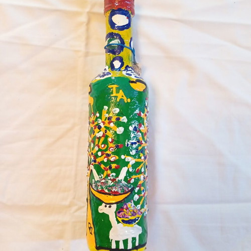 Glass Bottle Handmade Summer Time Ioanart new