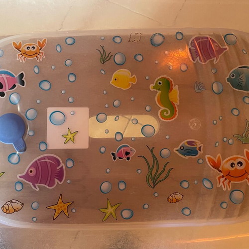 Bebe stars baby bathtub used with iron stand and net