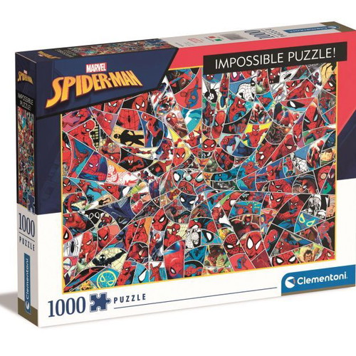 Puzzle Impossible Spiderman 2D 1000 pieces new