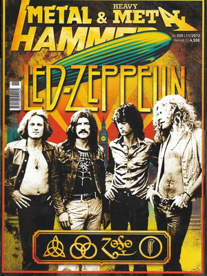 Metal Hammer magazine issue 335 used with Pantera, Scorpions, SepticFlesh posters