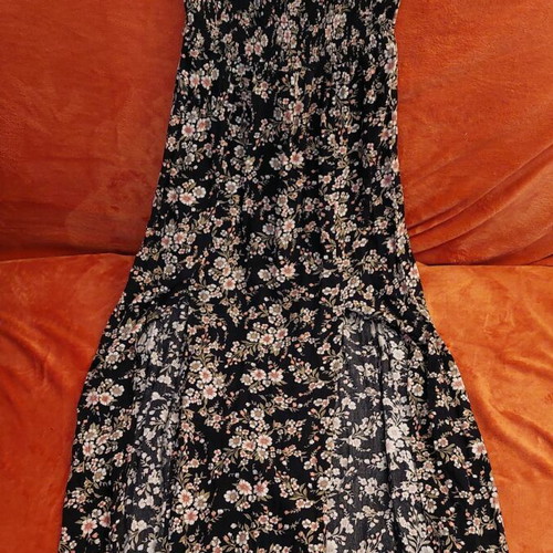 American Eagle dress black multicolor like new, size M