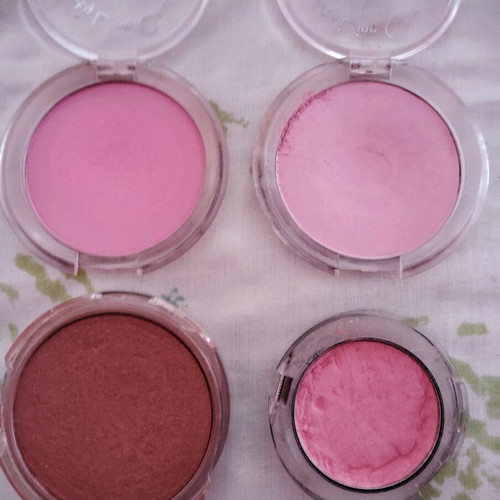 Blush pack of 4 like new, Beauty Line and GR