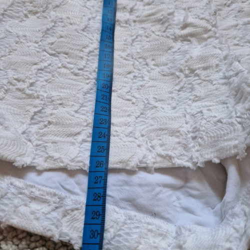 B.young white shorts size L like new with lining