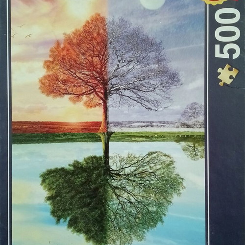Schmidt Puzzle 500 pieces The Four Seasons like new