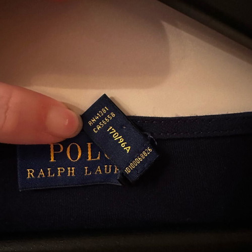 Polo Ralph Lauren blouse like new, size L, navy blue