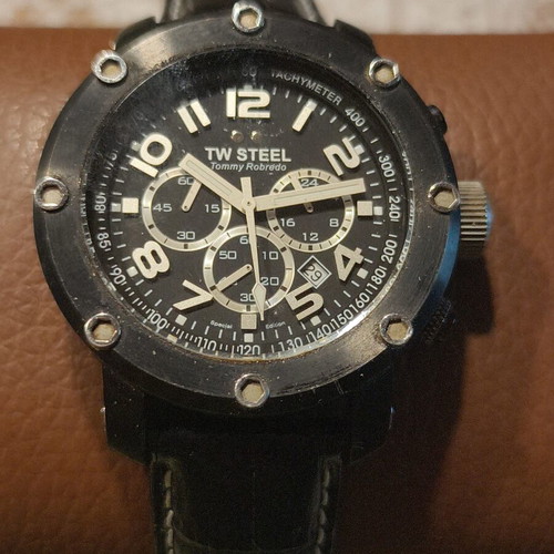 TW Steel Tommy Robredo Special Edition Chronograph Watch TW105NC