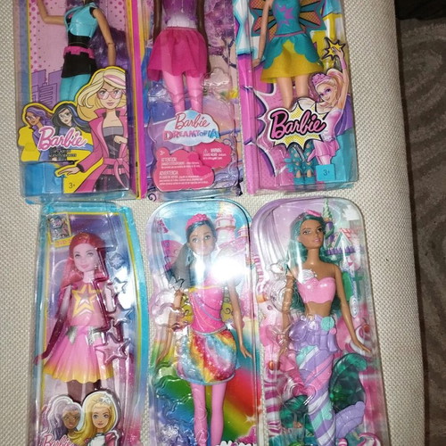Barbie collectible dolls new from old movies