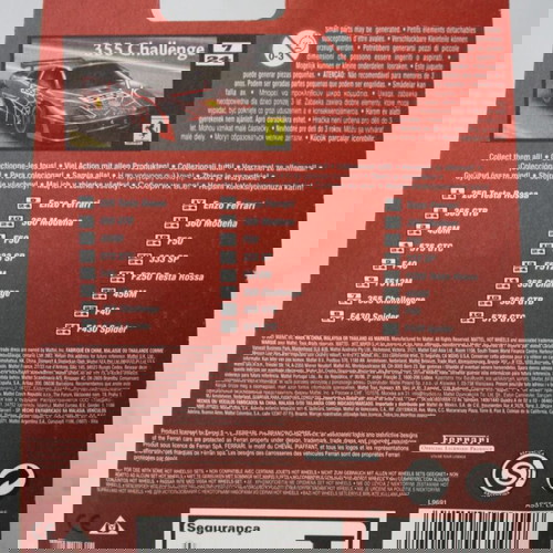 Hot Wheels 60 Years Ferrari Racer 355 Challenge καινούργιο