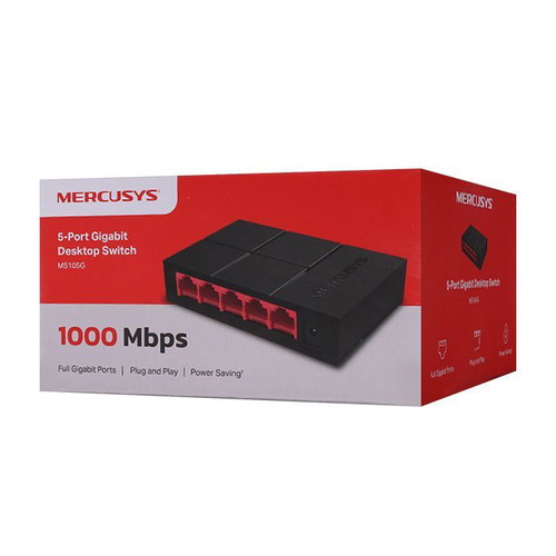 Mercusys MS105G 5-Port 10/100/1000Mbps Desktop Switch