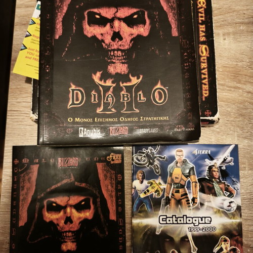Diablo 1 and 2 Lord of Destruction PC games like new