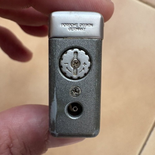Porsche Design P3634 lighter used, premium jet fire, needs service