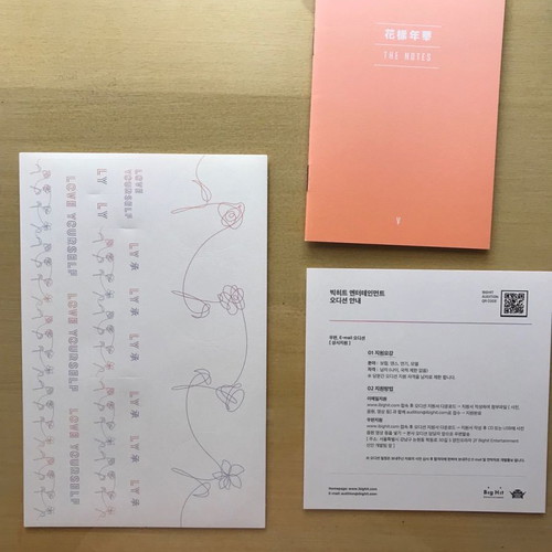 BTS HER album like new, version V, Kpop