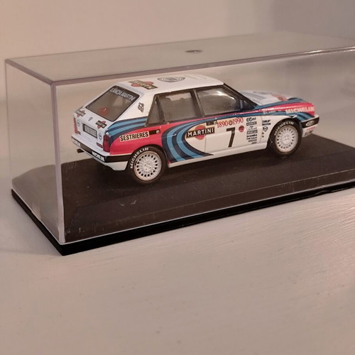 Lancia Integrale Rally Monte Carlo 1990 model car 1/43 scale