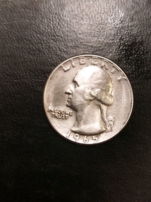 Washington Quarter 1965 σαν καινούργιο