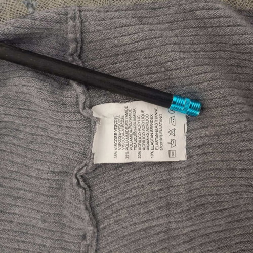 Women's blouse used, gray, size M-L