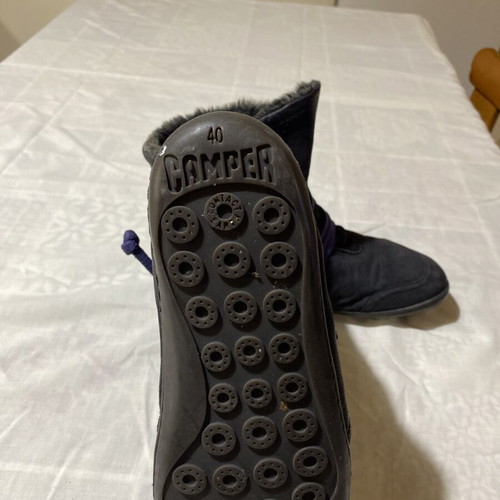 Camber women's leather boots like new with fur