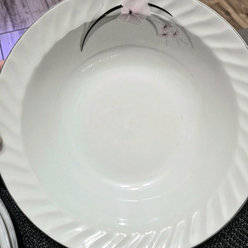 Porcelain dinnerware set new, Kitka factory, 13-piece set