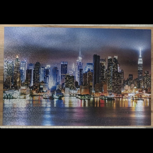 Puzzle New York with 1000 pieces like new