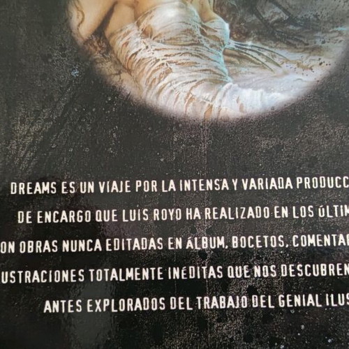 Dreams Luis Royo soft cover new book