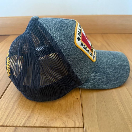 Dsquared2 trucker cap like new, blue denim mesh