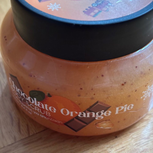 Quickgel Chocolate Orange Pie body cream and scrub new