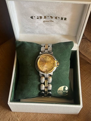 Carven Paris Neptune 38-466 Vintage Swiss Made ρολόι καινούργιο unisex