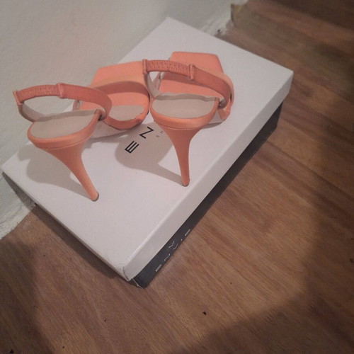 Envie sandals new, orange, size 40, 12 cm heel
