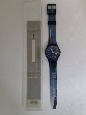 Swatch Special 2001 GN715D Just Blue Promo Schonbrunn καινούργιο