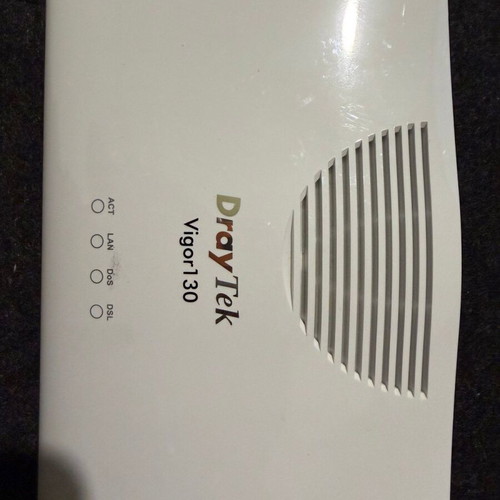 DrayTek Vigor 130 (Annex B) new VDSL2/ADSL2+ modem