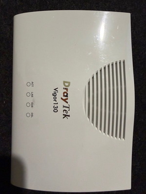 DrayTek Vigor 130 (Annex B) new VDSL2/ADSL2+ modem