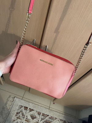 Michael Kors bag used in 2 shades of pink