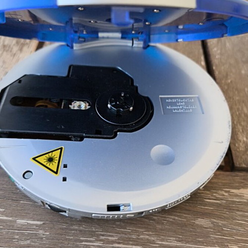 Discman player used, 100% functional