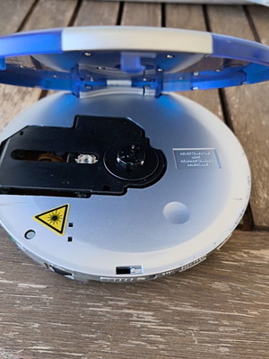 Discman player used, 100% functional