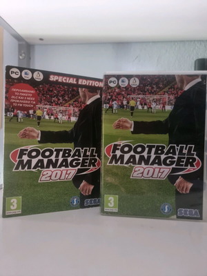 Football Manager 2017 used, in good condition, PC