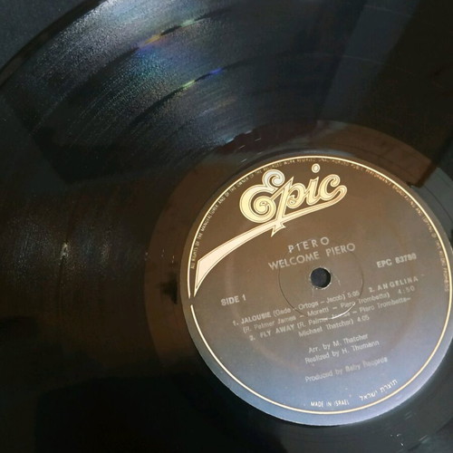 Welcome Piero vinyl record 33 rpm like new