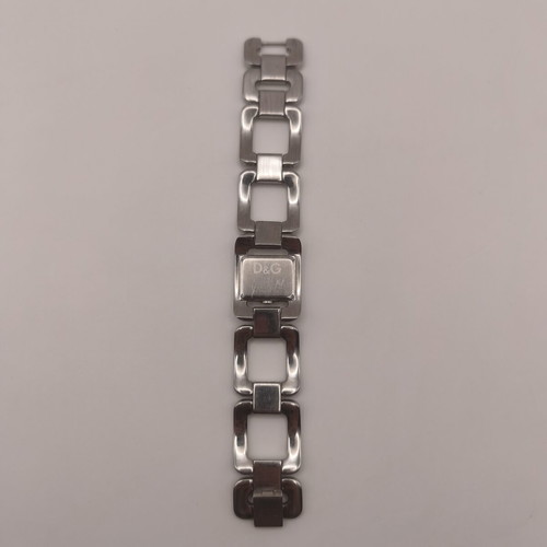 D&G Dolce & Gabbana women's watch bracelet vintage stainless steel used