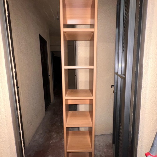 Solid wood bookcase like new