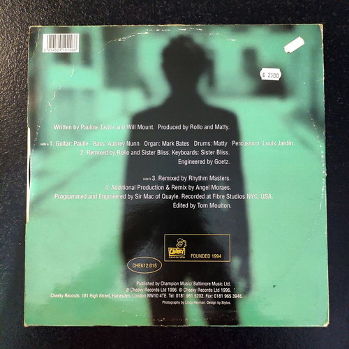 Pauline Taylor Constantly Waiting 12'' Vinyl Maxi Single used, electronic