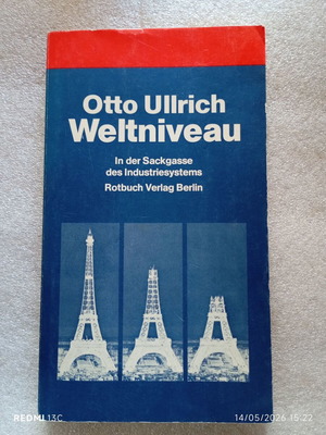 Otto Ullrich Weltniveau used German sociological book