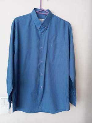Men's turquoise shirt like new, size M/L