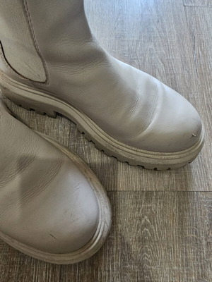 Badura ankle boots used, size 37, beige