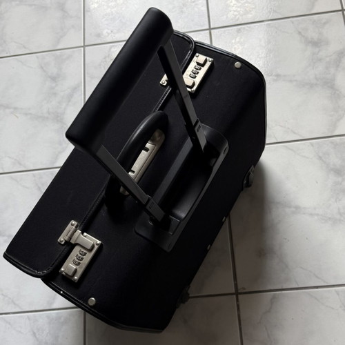 Gabol black professional trolley bag like new